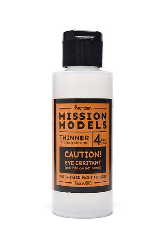 Mission Models Hobby Paint - Thinner Reducer Airbrush Cleaner 4oz