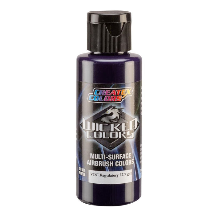 2oz Wicked Airbrush Color - W088 Opaque Dioxazine Purple