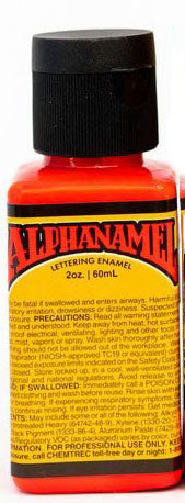 ALPHANAMEL Electroshock Red - 2OZ