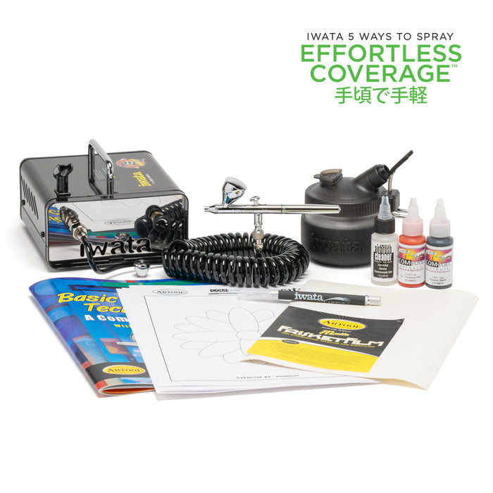 IW125 Iwata Beginner Airbrush Kit with NEO CN