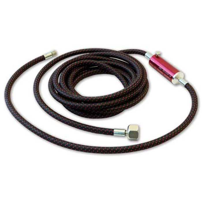 Paasche 20' Braided Hose with MT Moisture Trap Installed
