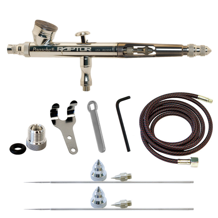 Paasche Raptor Gravity-Feed Airbrush Set RG-3AS