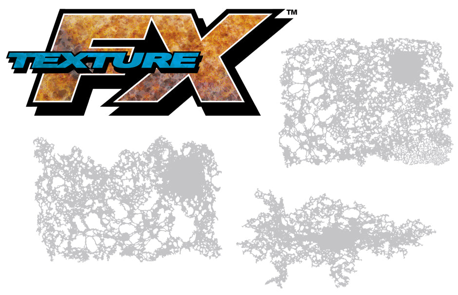Texture FX Airbrush Stencils by Gerald Mendez - FHTFX1